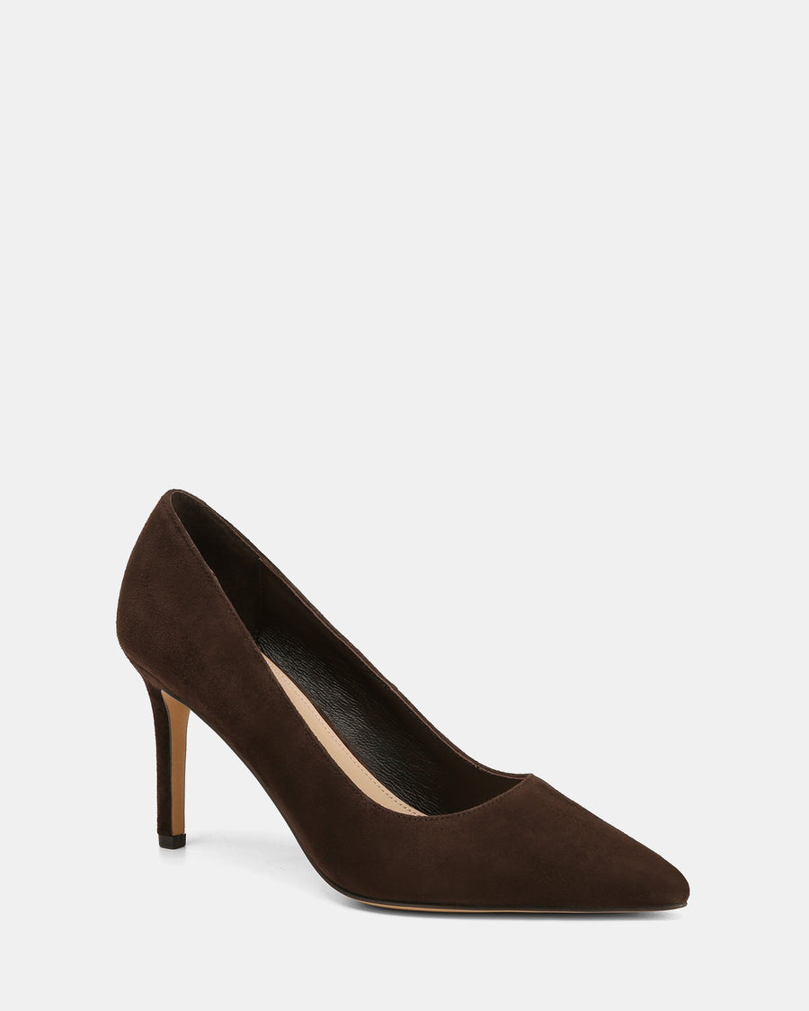 Ravyn High Heel Espresso Suede