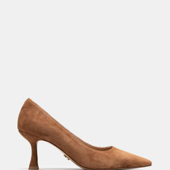 Lydia Mid Heels Nutmeg Suede