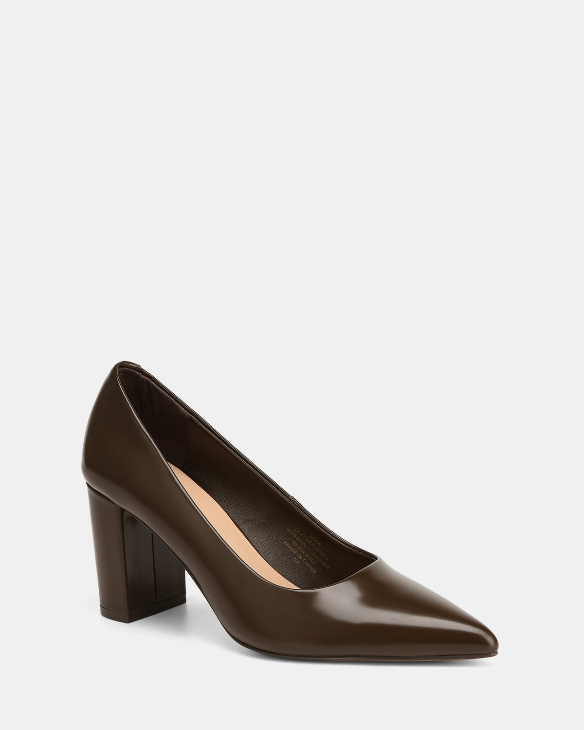 Sara High Heels Hot Choc Leather