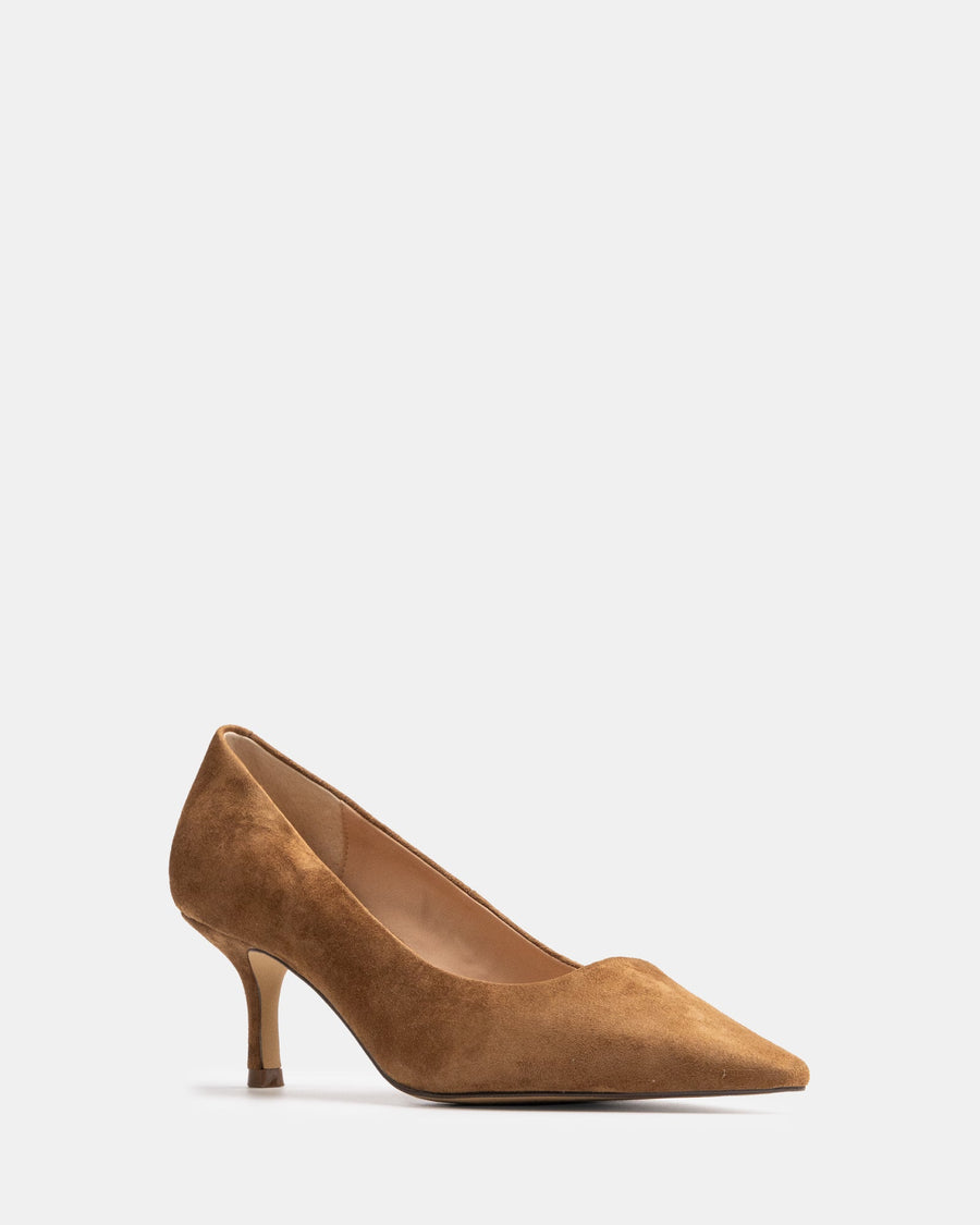Maine Mid Heel Syrup Leather