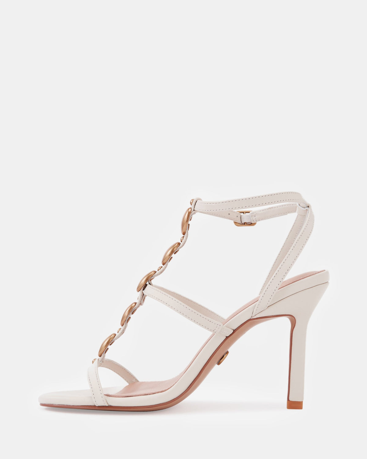 Zola High Heel Vintage Ivory Leather