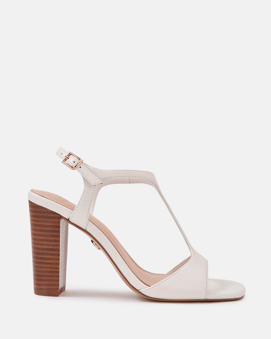 Rinn Off White Leather