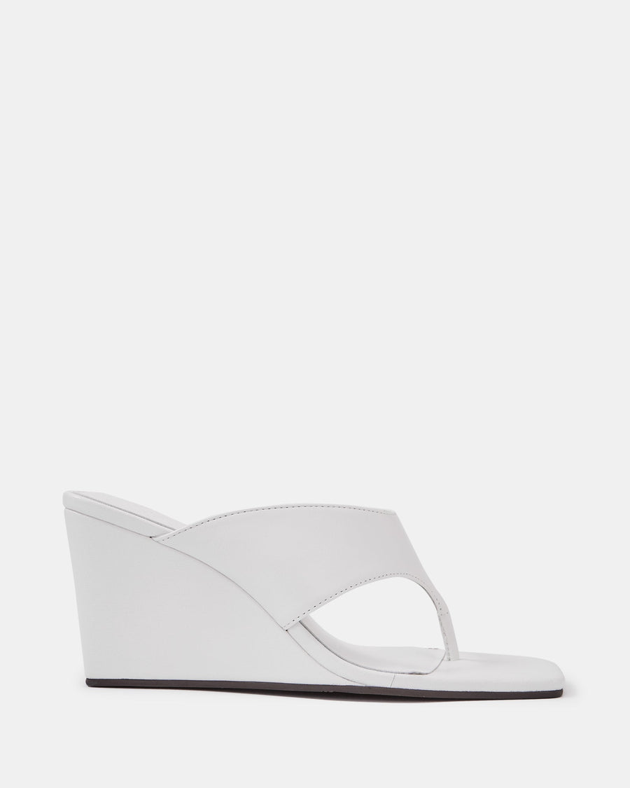 Perri Optic White Leather
