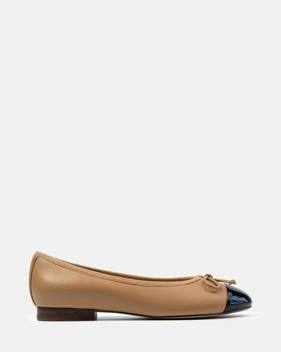 Avah Dark Sand Leather