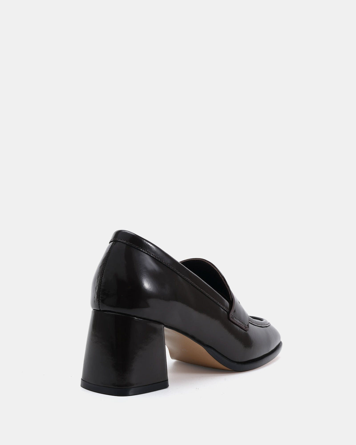 Kylie Low Heels Espresso Leather