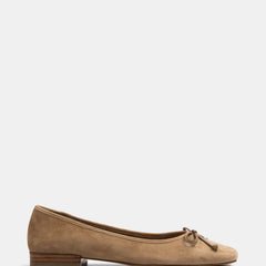 Armenia Casual Flats Fawn Suede
