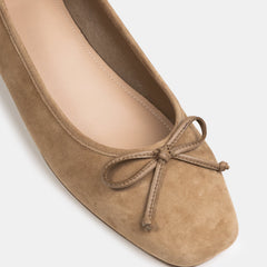 Armenia Casual Flats Fawn Suede