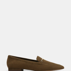Mcgraw Loafers Olive Green Suede