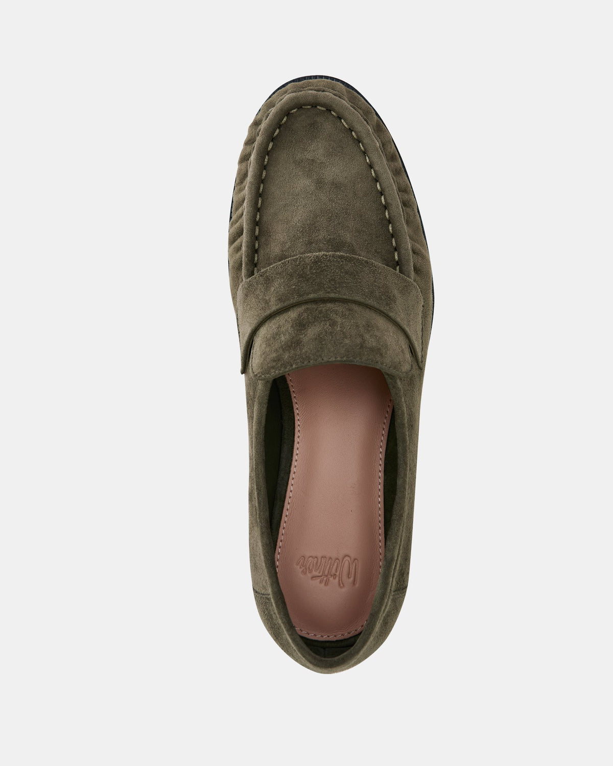 Adriel Loafers Olive Green Suede