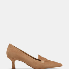 Gabby Low Heels Nutmeg Suede