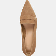 Gabby Low Heels Nutmeg Suede