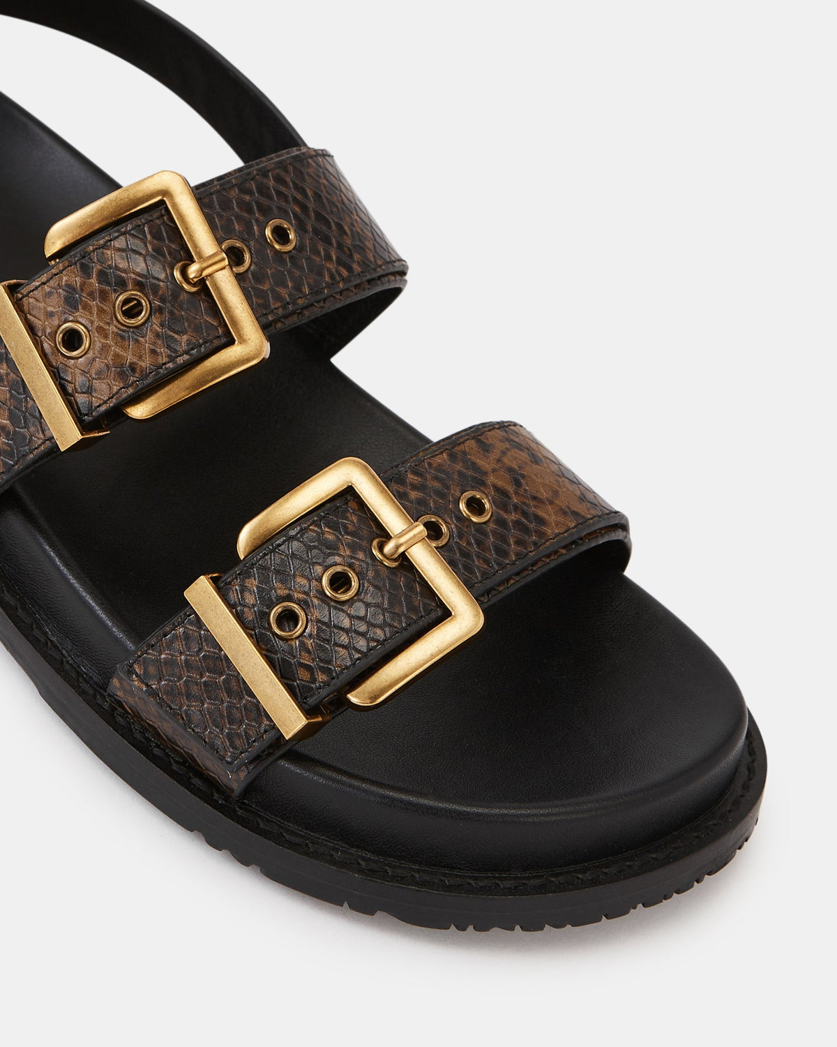Archie Snake Emboss Leather