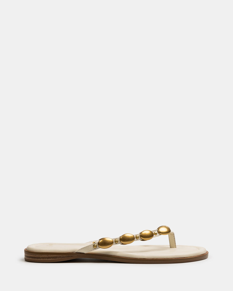 Ediva Vintage Ivory Leather