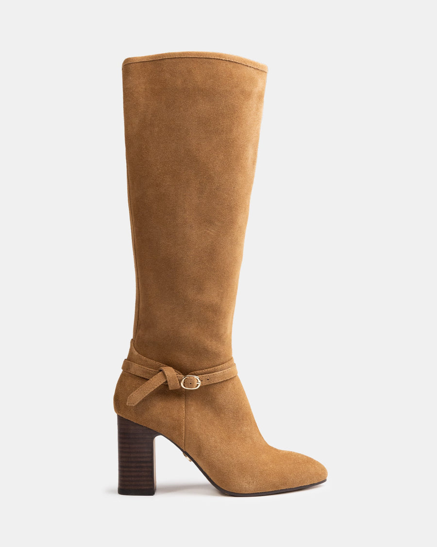 Presley Long Boots Nutmeg Suede