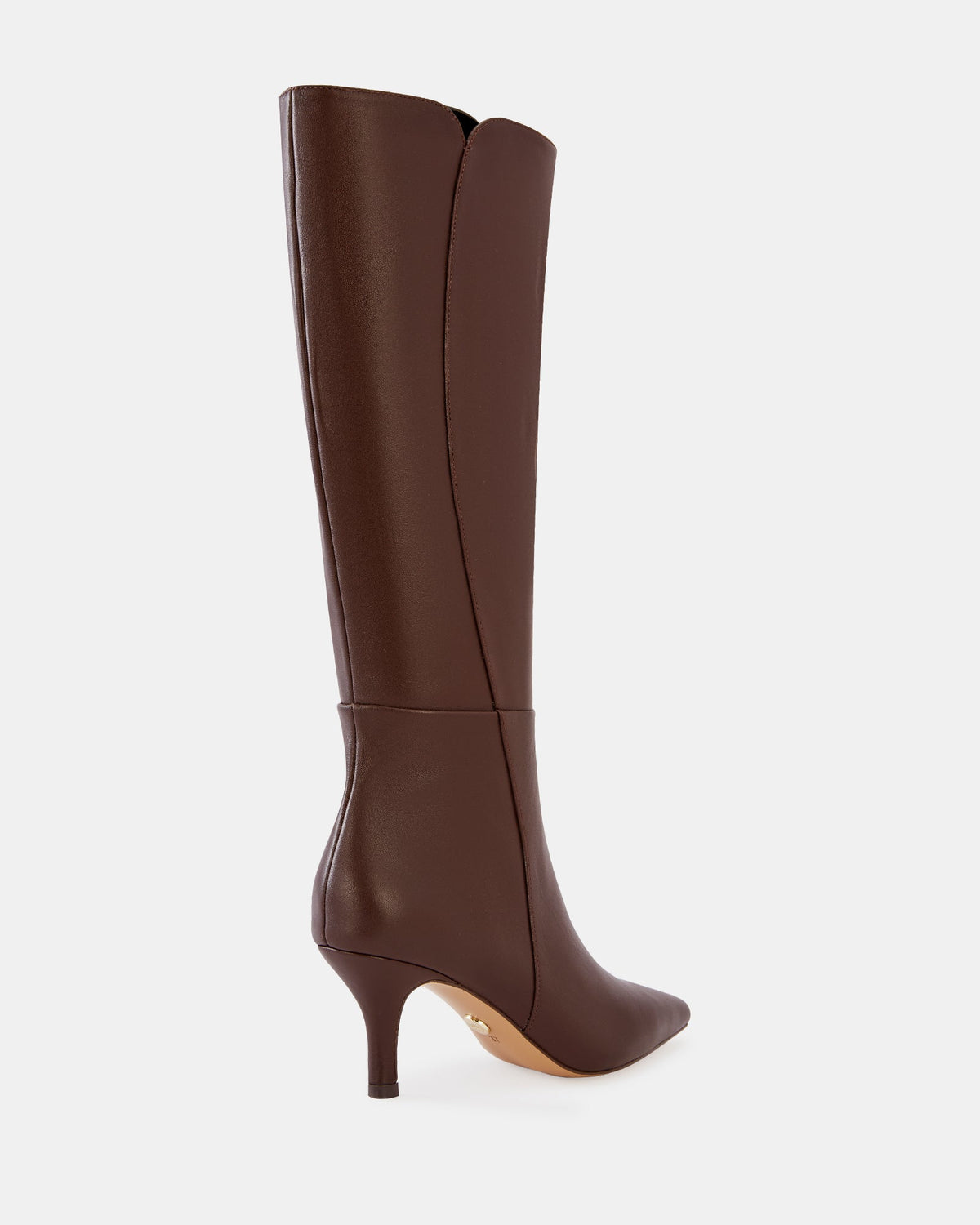 Tyra Long Boots Dark Brown Leather