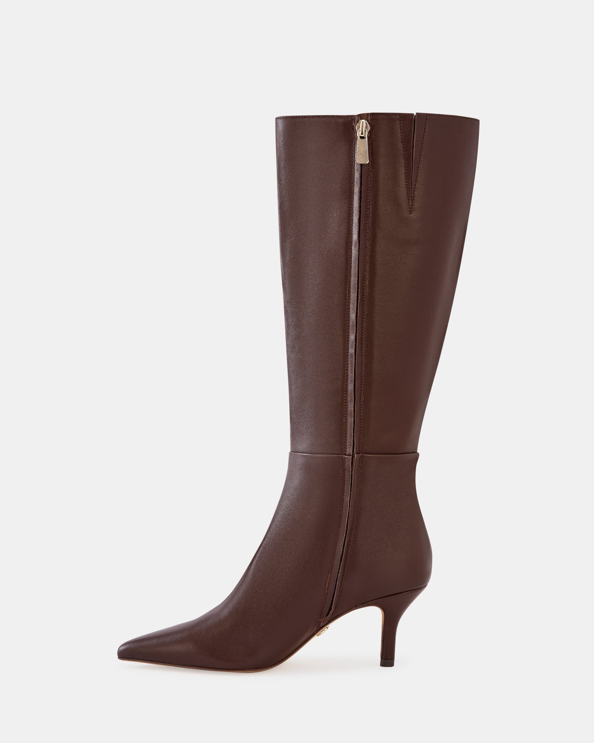Tyra Long Boots Dark Brown Leather