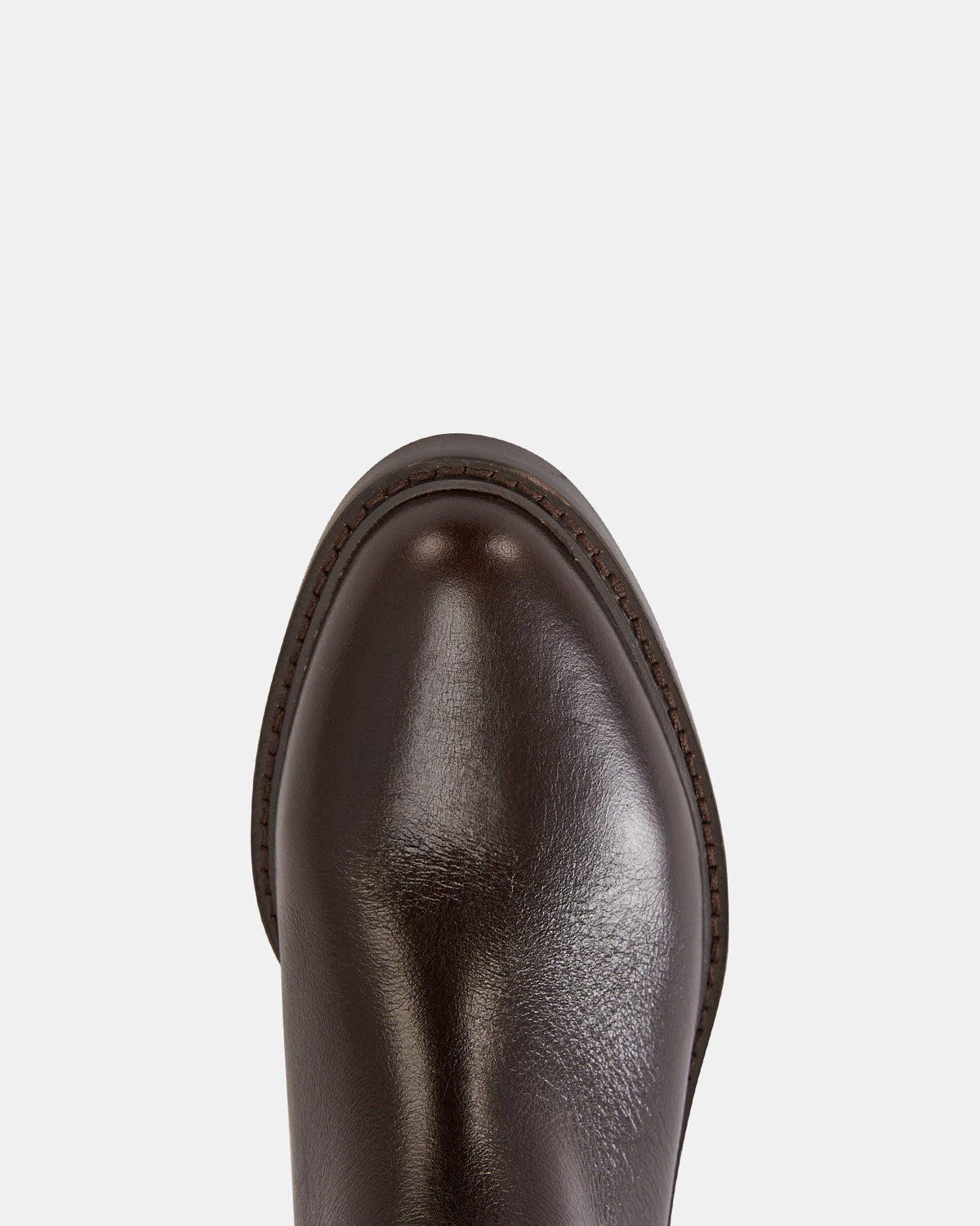 Bobby Long Boots Dark Brown Leather