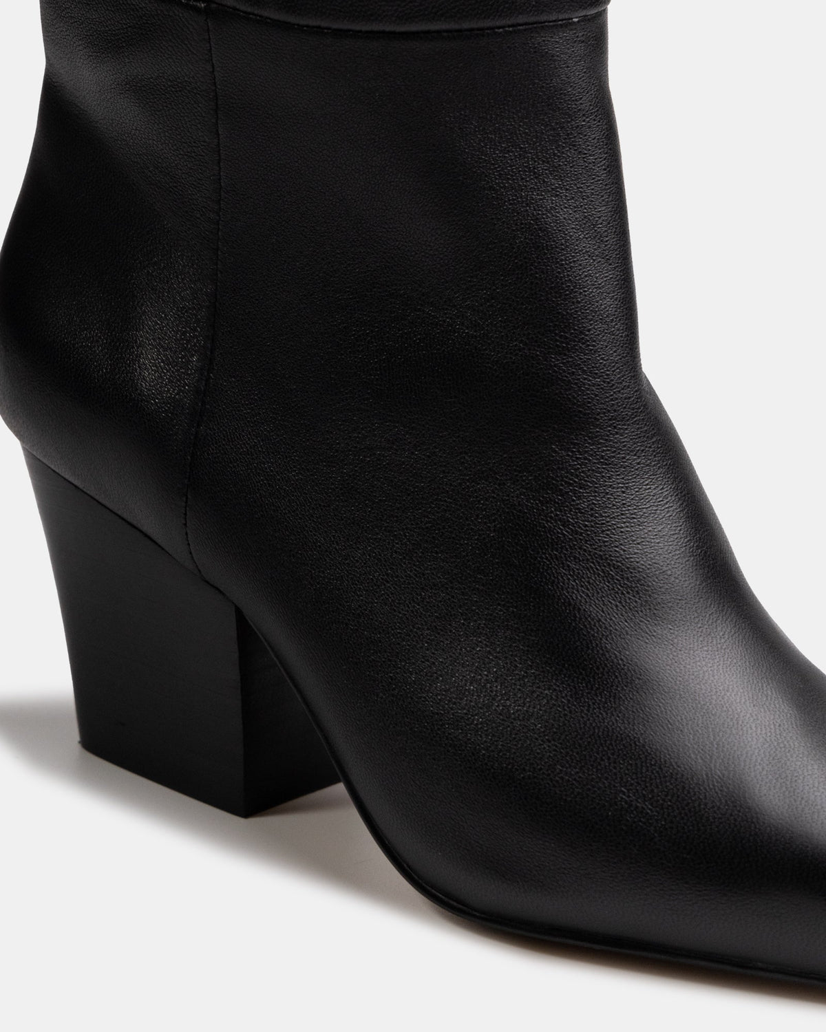Kolton Long Boots Black Leather