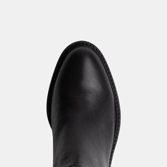 Branda Long Boots Black Leather