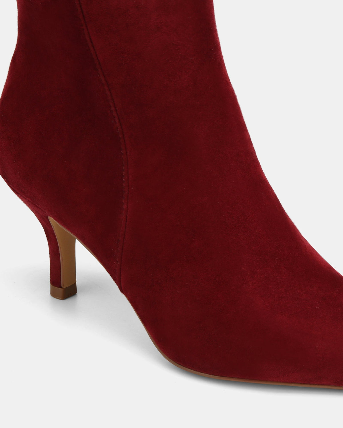 Tiara Ankle Boot Berry Suede