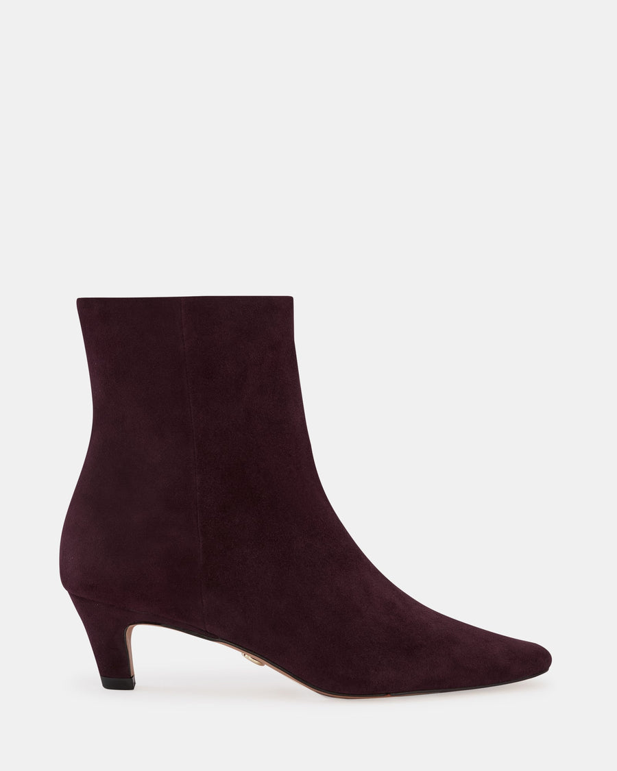 Honora Ankle Boot Raisin Suede