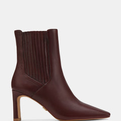 Natalie Ankle Boot Raisin Leather