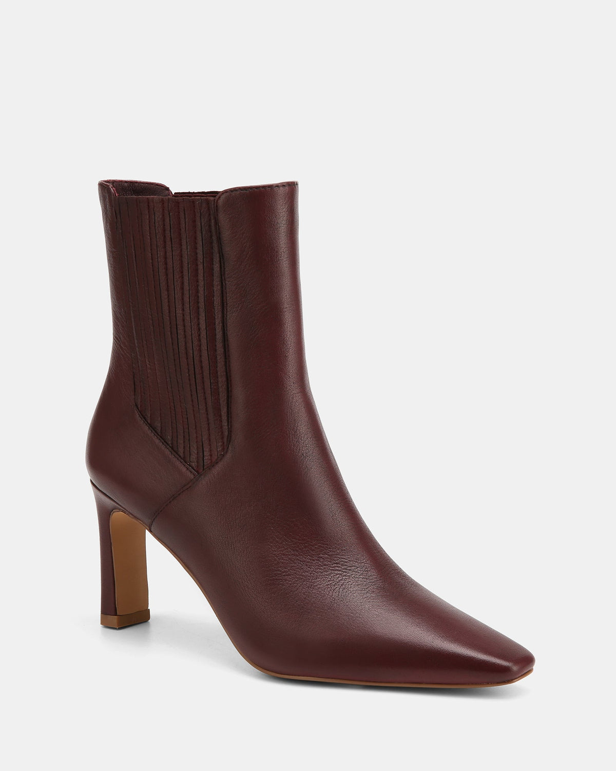 Natalie Ankle Boot Raisin Leather