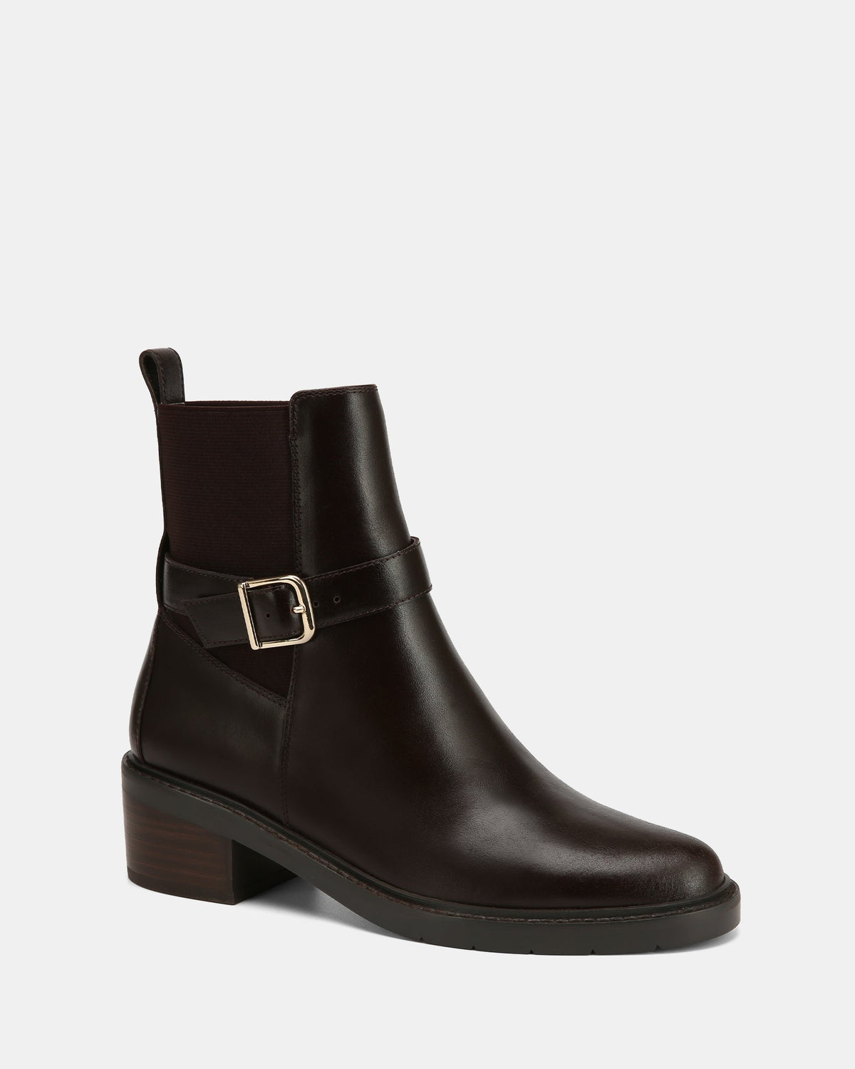 Brandy Ankle Boot Mocha Brown Leather