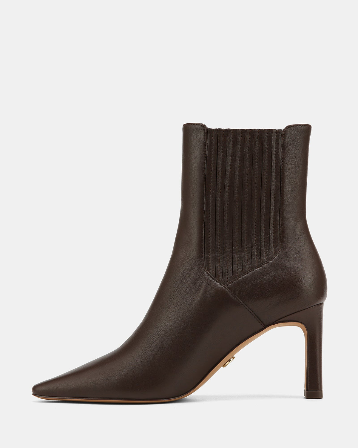 Natalie Ankle Boot Dark Brown Leather