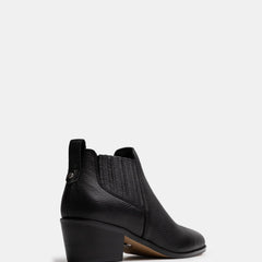 Jassie Ankle Boot Black Leather