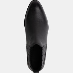 Jassie Ankle Boot Black Leather