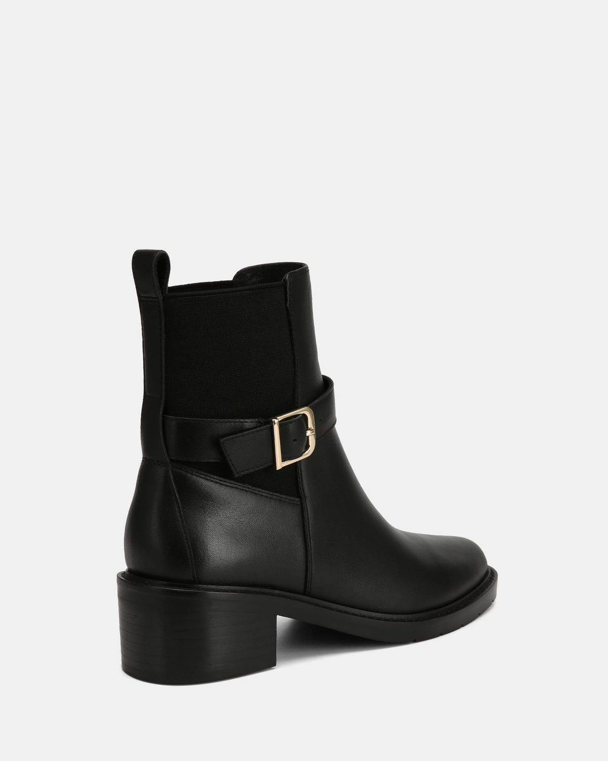 Brandy Ankle Boot Black Leather