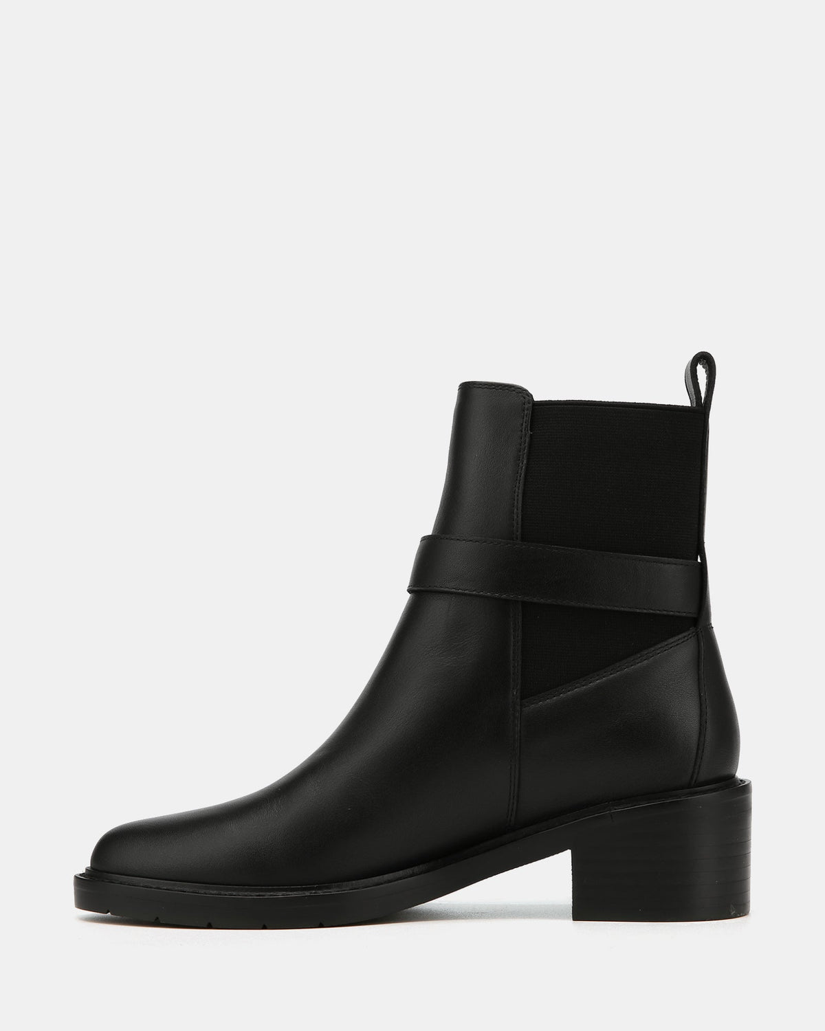 Brandy Ankle Boot Black Leather