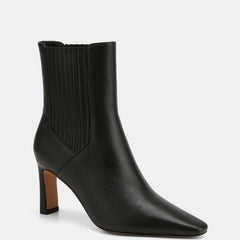 Natalie Ankle Boot Black Leather