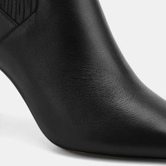 Natalie Ankle Boot Black Leather