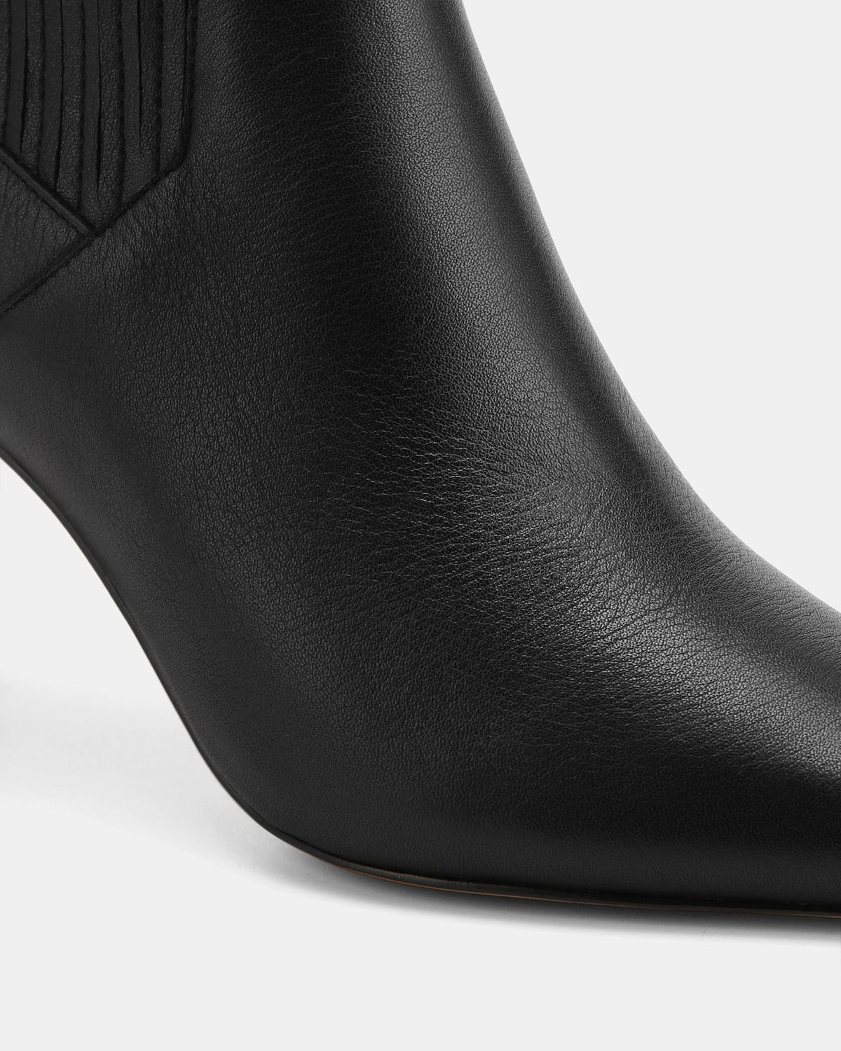 Natalie Ankle Boot Black Leather