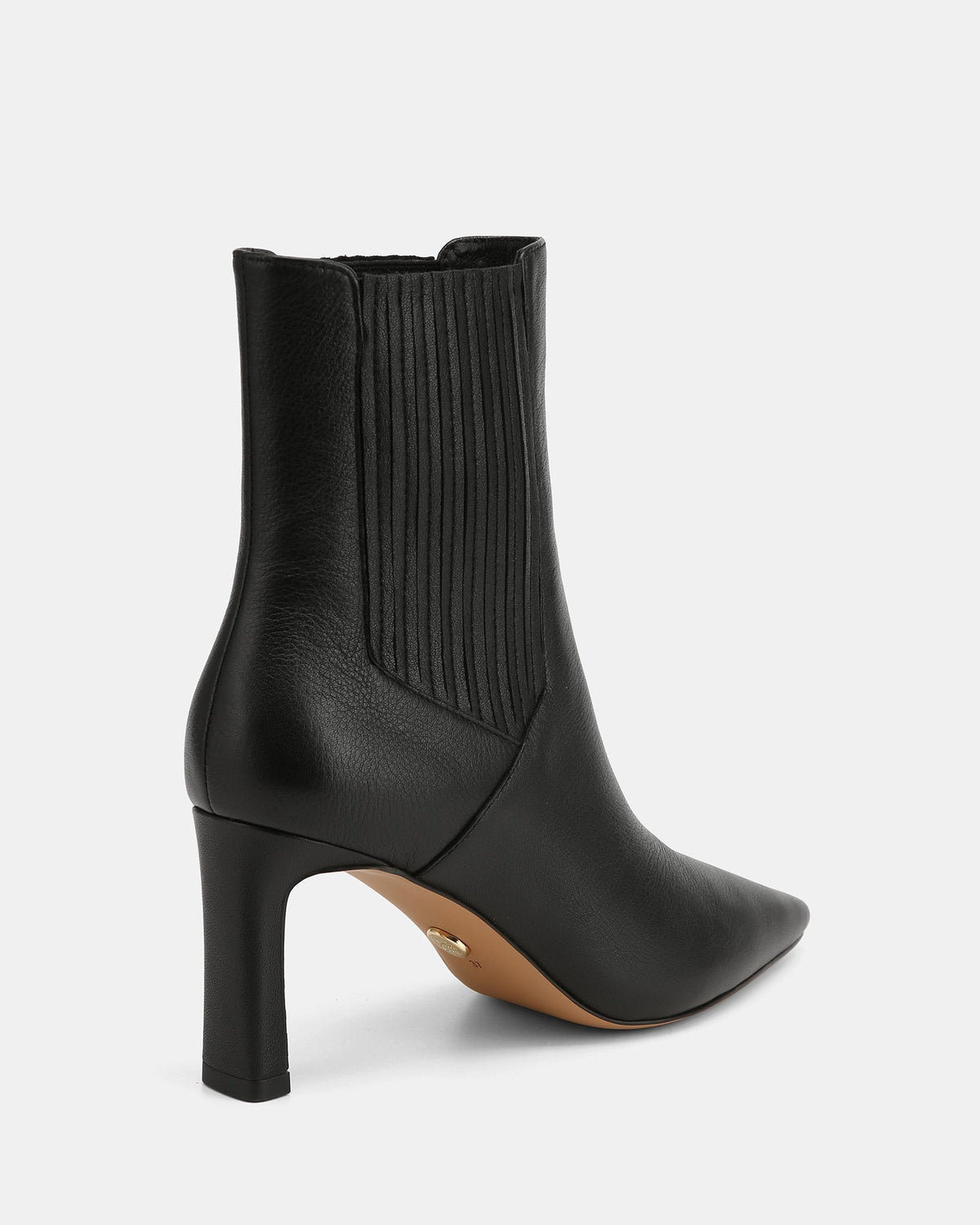 Natalie Ankle Boot Black Leather