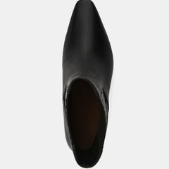Natalie Ankle Boot Black Leather