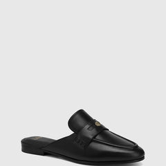 Aaron Black Leather