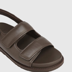 Alexsandra Espresso Leather