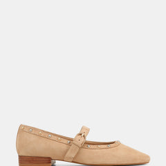 Bailey Casual Flats Sand Suede