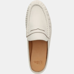 Bronn Casual Flats Ivory Leather