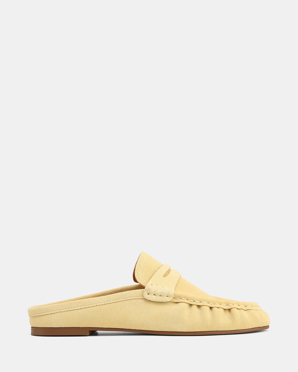 Bronn Casual Flats Lemon Suede