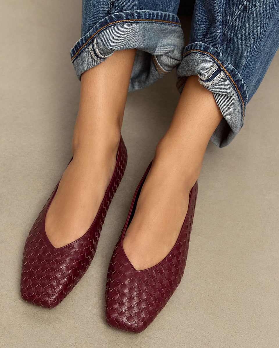 Berty Slip On Berry Leather