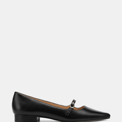 Carina Dress Flats Black Patent