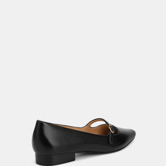 Carina Dress Flats Black Patent