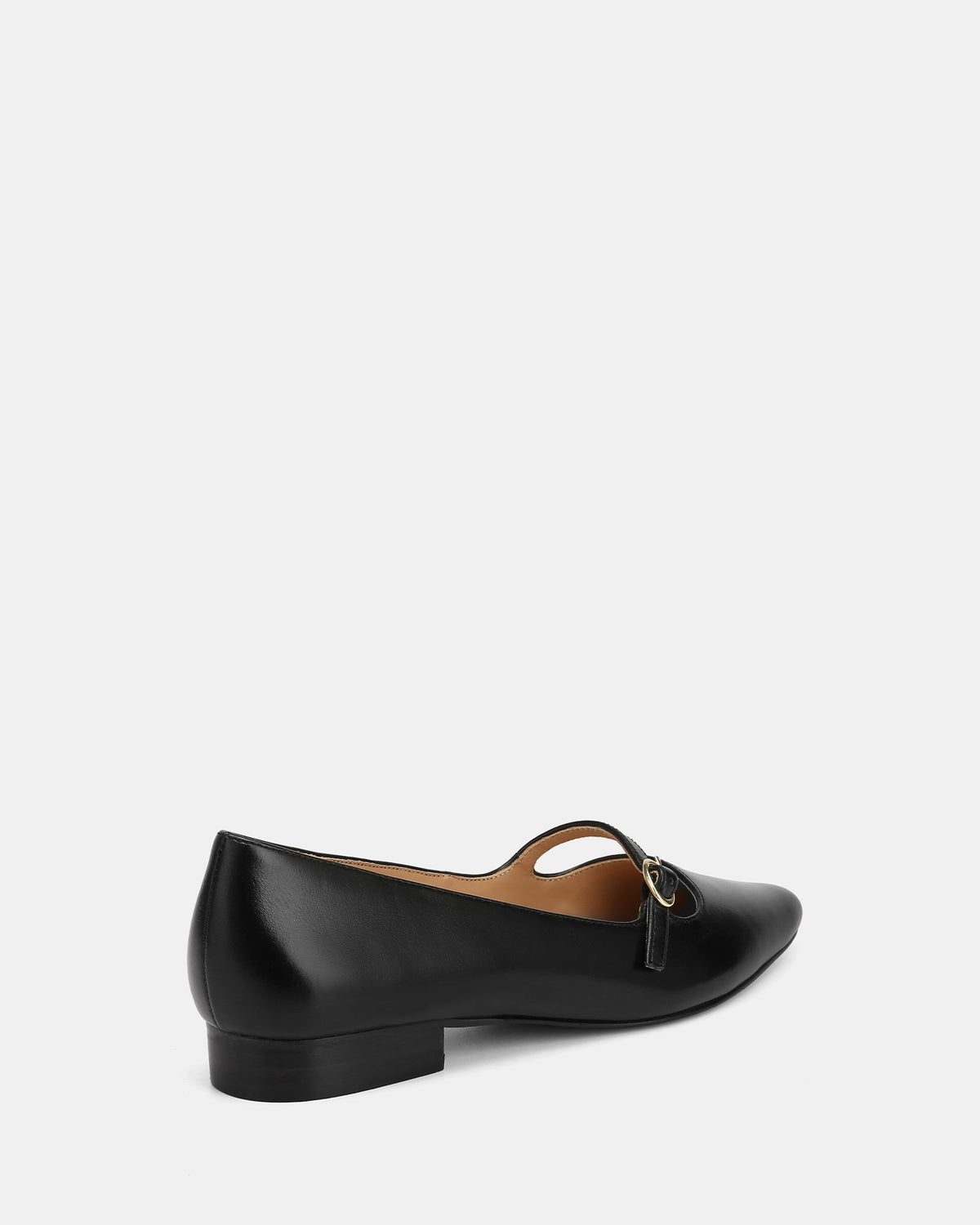 Carina Dress Flats Black Patent