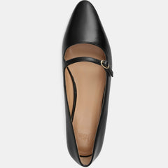 Carina Dress Flats Black Patent