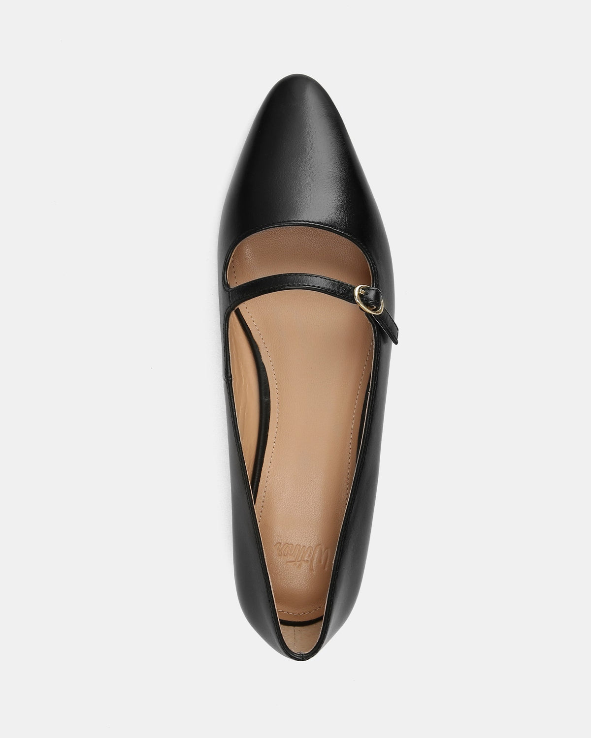 Carina Dress Flats Black Patent