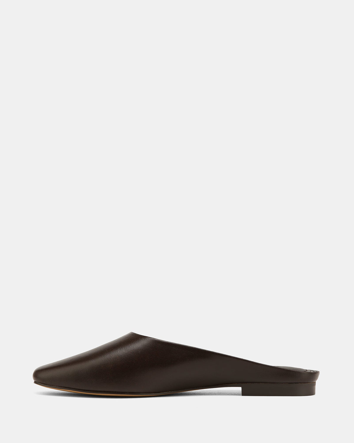 Clover Casual Flats Ebony Leather